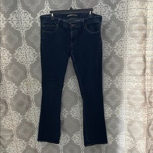 Express Dark Blue Boot Cut Jeans